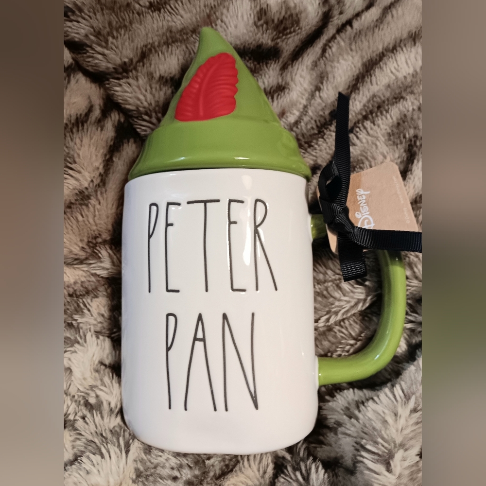 Rae Dunn Double-Sided "Peter Pan" Mug
